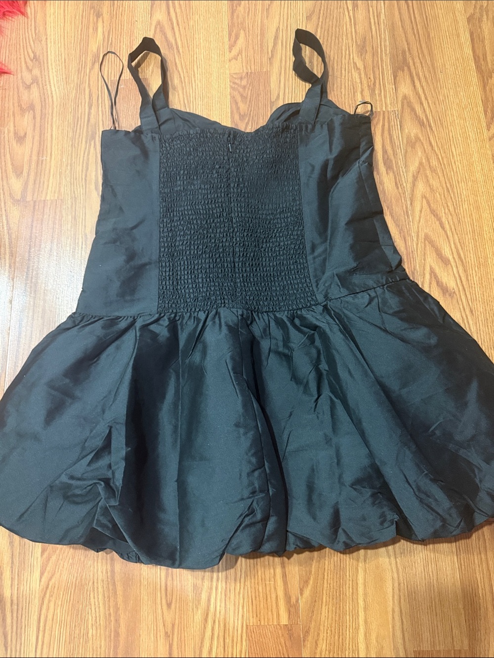 American Eagle Outfitters Black Satin Dress - Picture 4 of 4